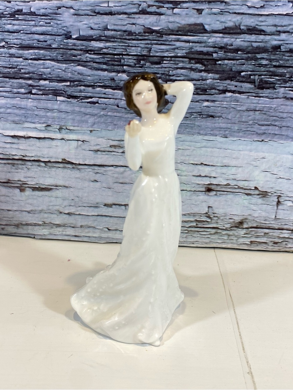 Royal Doulton With Love Figurine 1992 HN 3393 Made In England Bone China